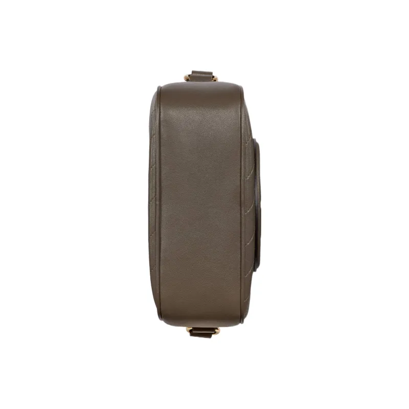 GUCCI Blondie Leather Crossbody Bag, Shoulder Bag Women's Brown Gray-6
