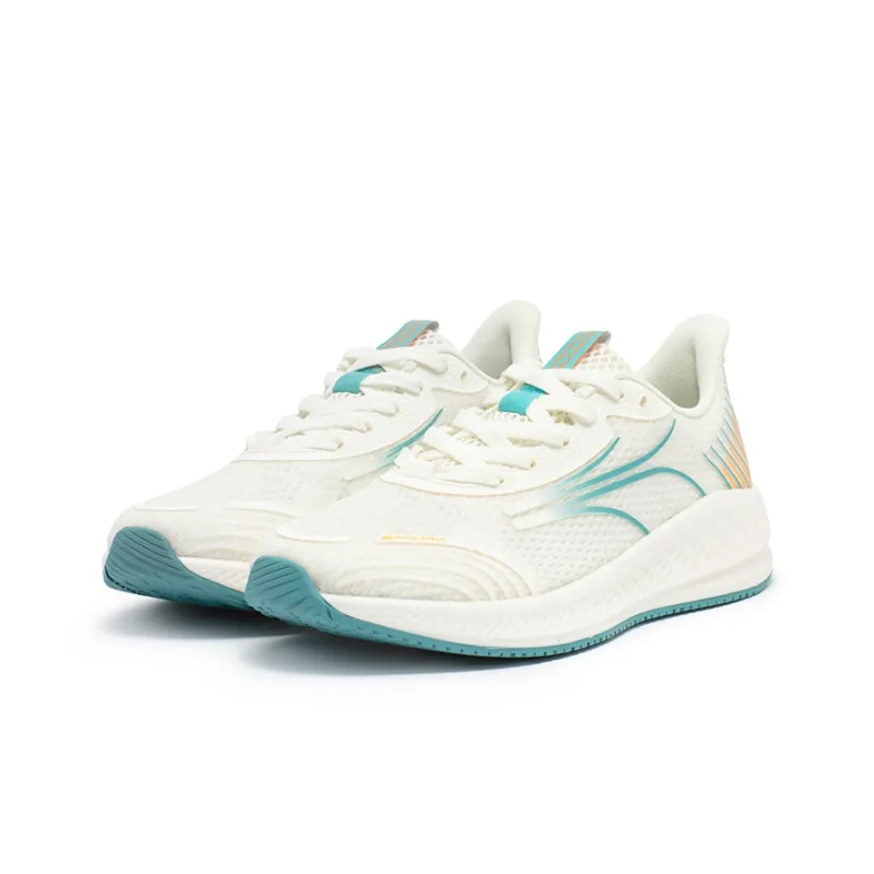 361° Cushioned Slip-Resistant Breathable Lightweight Low-Top Running Shoes Men's Enamel Green-2