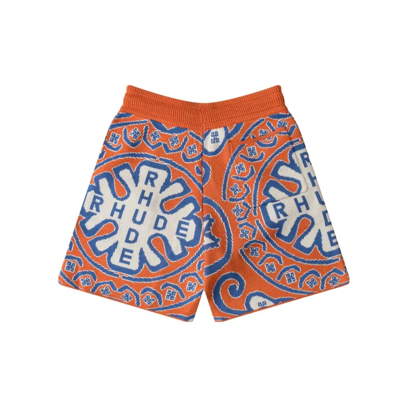 RHUDE Bandana Knit Short-1
