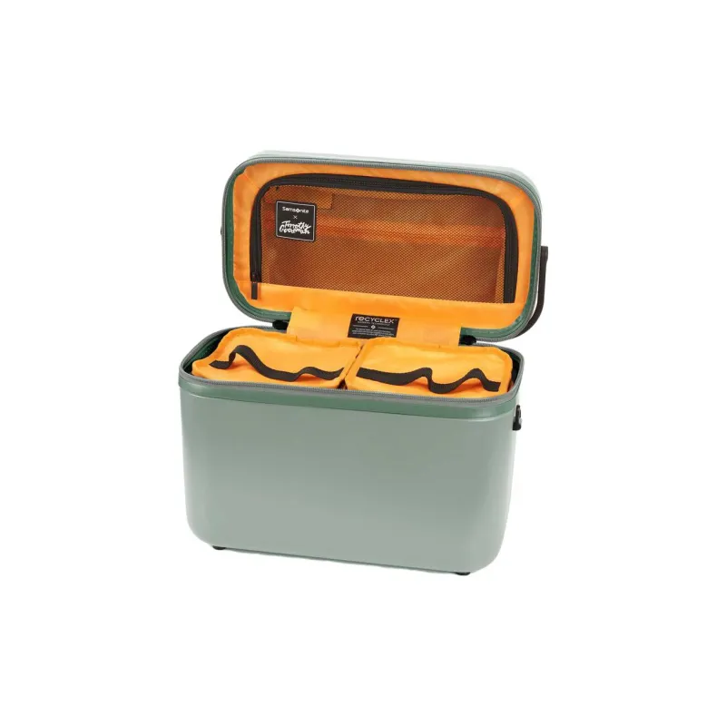 SAMSONITE Picnic Basket Travel Makeup Case Small Size Unisex Slate Green-5