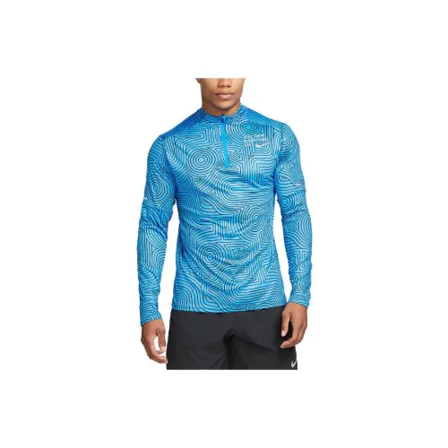 Nike T-Shirts Men Lake Blue