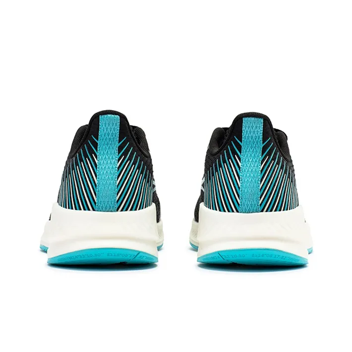 361° Slip-Resistant Breathable Wear-Resistant Lightweight Low-Top Running Shoes Men's Black Blue-3