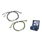 Gift Box Set-1 Pair-Bamboo Rope Bracelet