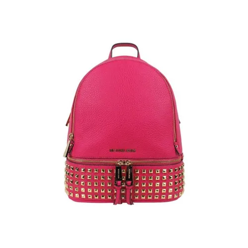 MICHAEL Peserico Cow Leather Backpack Regular Women's Peach Pink