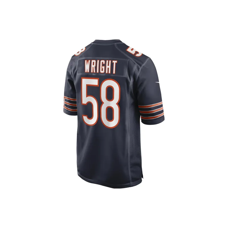 Nike Darnell Wright Chicago Bears Men's Nike Nfl Game Football Jersey-1