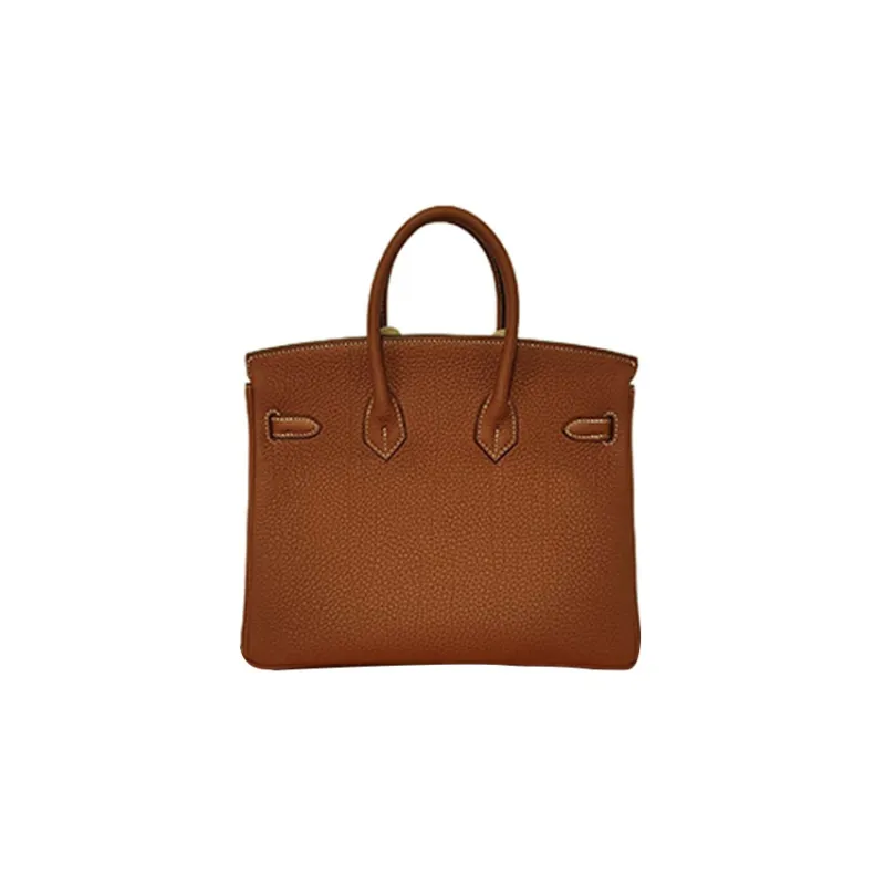 HERMES Birkin Togo Calfskin Birkin Bag Handbags Regular Women's 4E Sienne Ochre Red-2