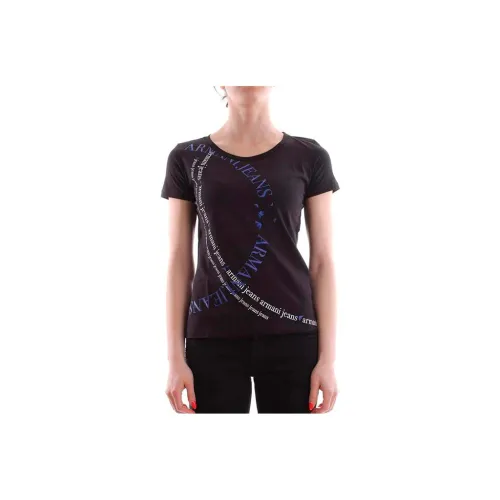 ARMANI JEANS T-Shirts Women's Black