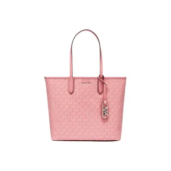 MICHAEL KORS Eliza Series Artificial Leather Shoulder Bag Large Size Unisex Flesh Pink