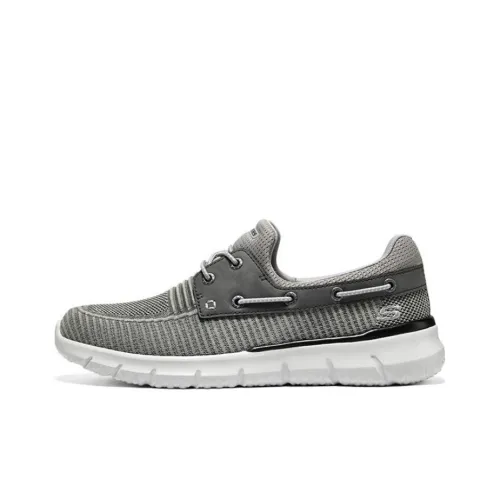 Skechers Del Retto Casual Shoes Men Low-Top Gray