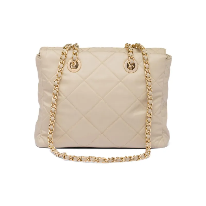 PRADA Fabric Parachute Bag Crossbody Bag Shoulder Bag Women's Desert Yellow-2