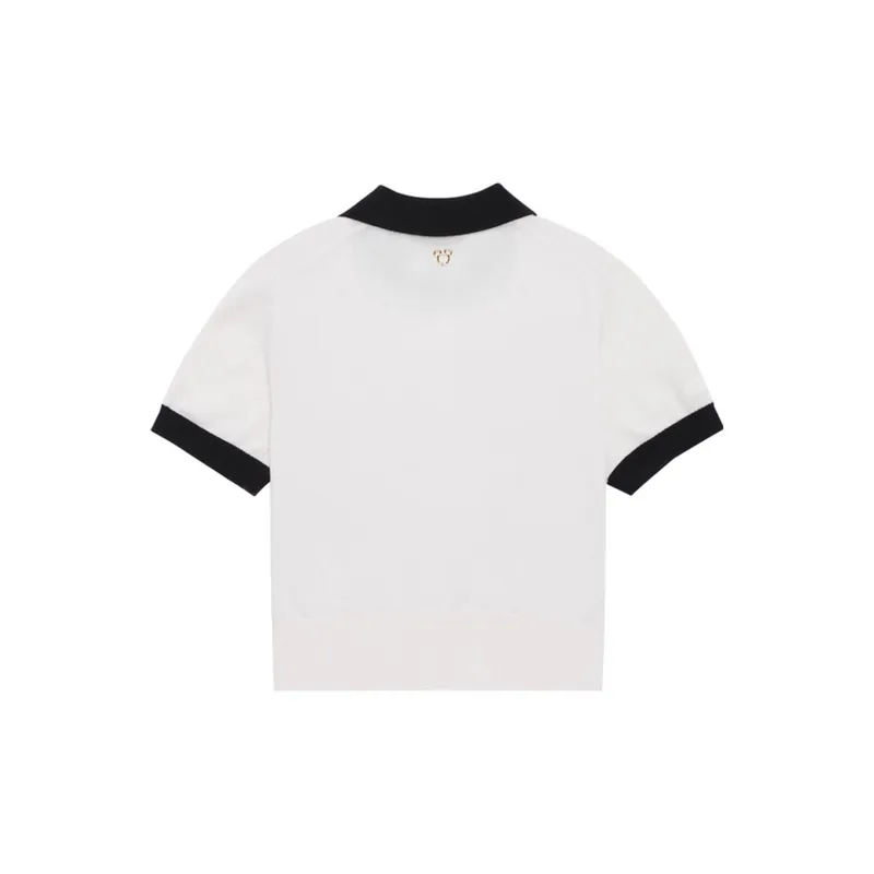 LI NING 1990 LI NING 1990 SS23 Polo Shirts Women's Light Antique Yellow-1
