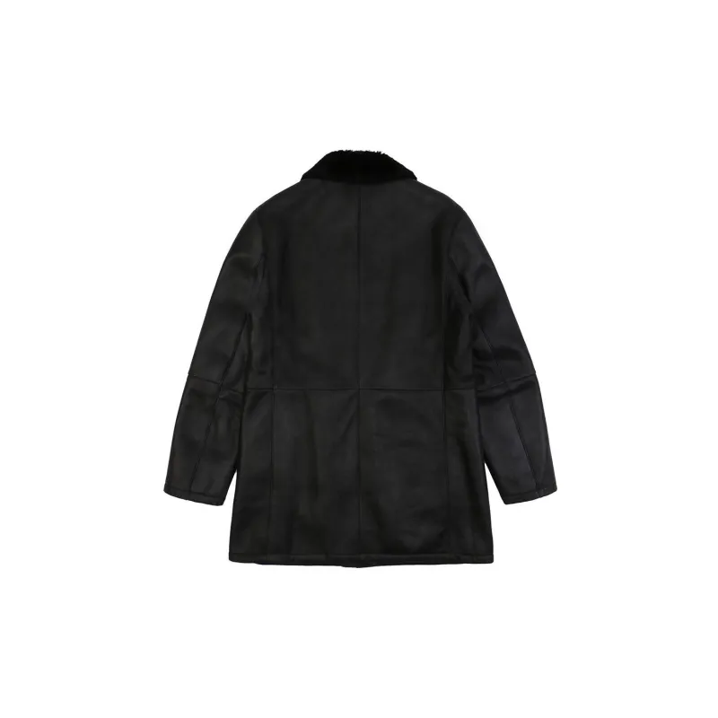 Ferragamo Coats Men Black-1