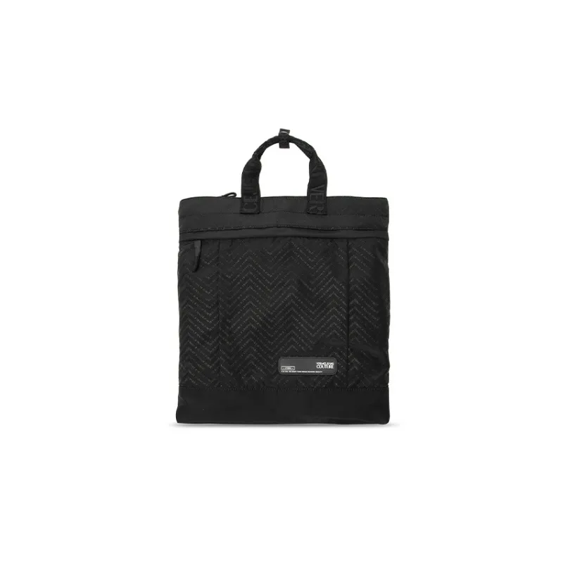 VERSACE JEANS COUTURE Fabric Gift Bag Handbag Regular Men's Black-0