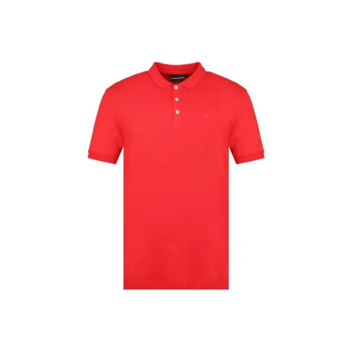 EMPORIO ARMANI Polo Shirts Men Red