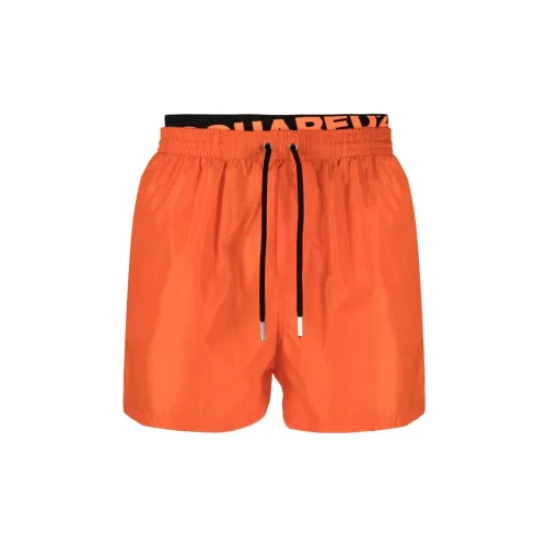 DSQUARED 2 Swimming Shorts Men Orange