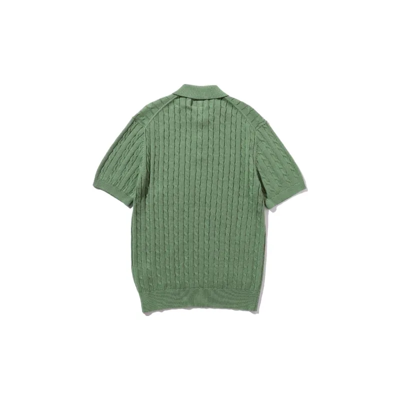 Beams Polo Shirts Men Green-1