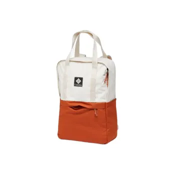 Columbia Polyester Backpack Unisex Orange/White