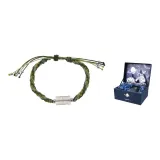 Gift Box Set-Cyan and Yellow-Bamboo Rope Bracelet