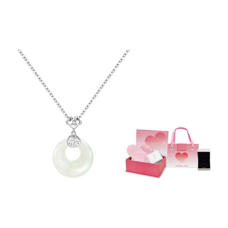 VIVIWELL Colored Glaze Necklaces Women's-6