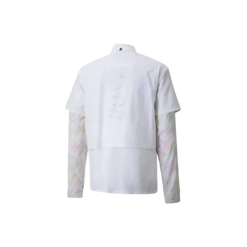 PUMA Ultra Woven Jackets Men White-1