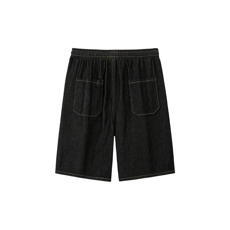 FAIRWHALE Denim Shorts Unisex-1