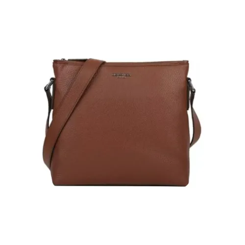 MICHAEL KORS Bryant Cow Leather Messenger Bag Crossbody Bag Shoulder Bag Women's Brown