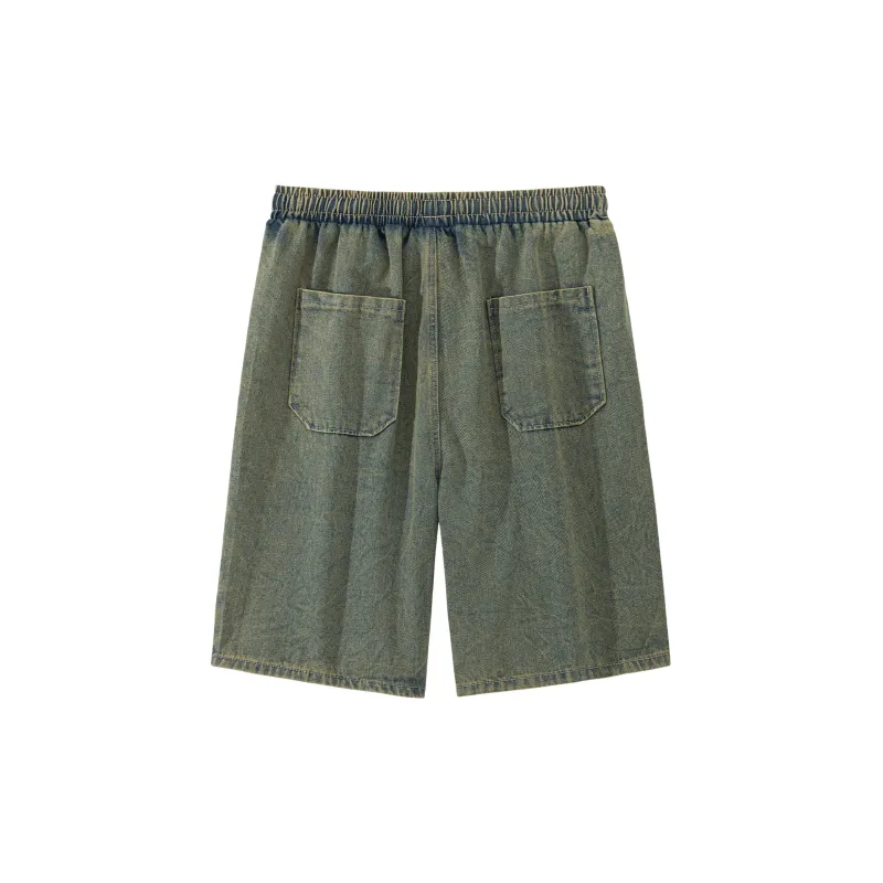 FAIRWHALE Denim Shorts Unisex-8