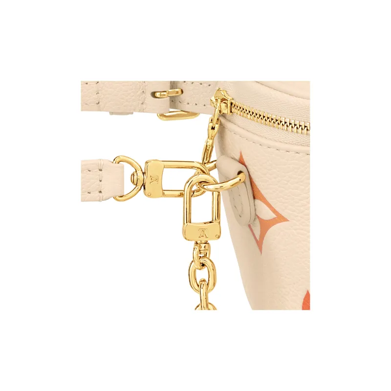 LOUIS VUITTON Mini Bumbag Gradient Neutral-6
