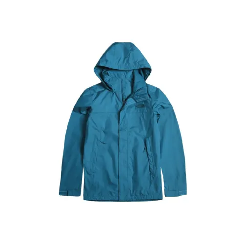 THE NORTH FACE Windbreaker Jackets Men Peacock Blue