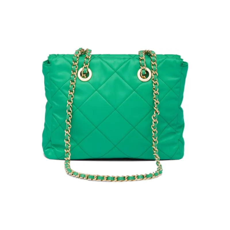 PRADA Fabric Parachute Bag Crossbody Bag Shoulder Bag Women's Mint Green-2