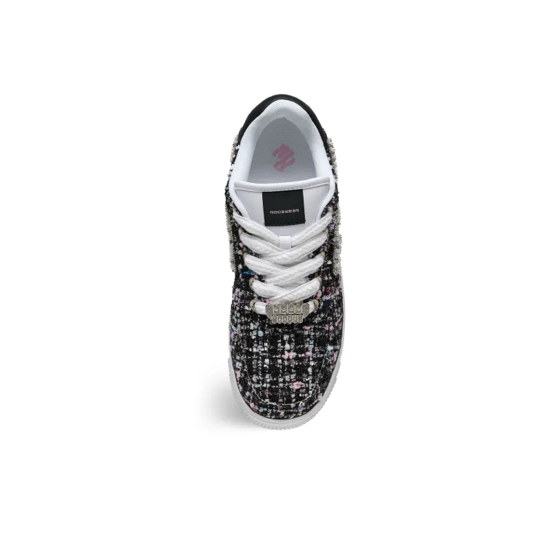 ROCAWEAR Skateboard Shoes Unisex Low Top Black-5