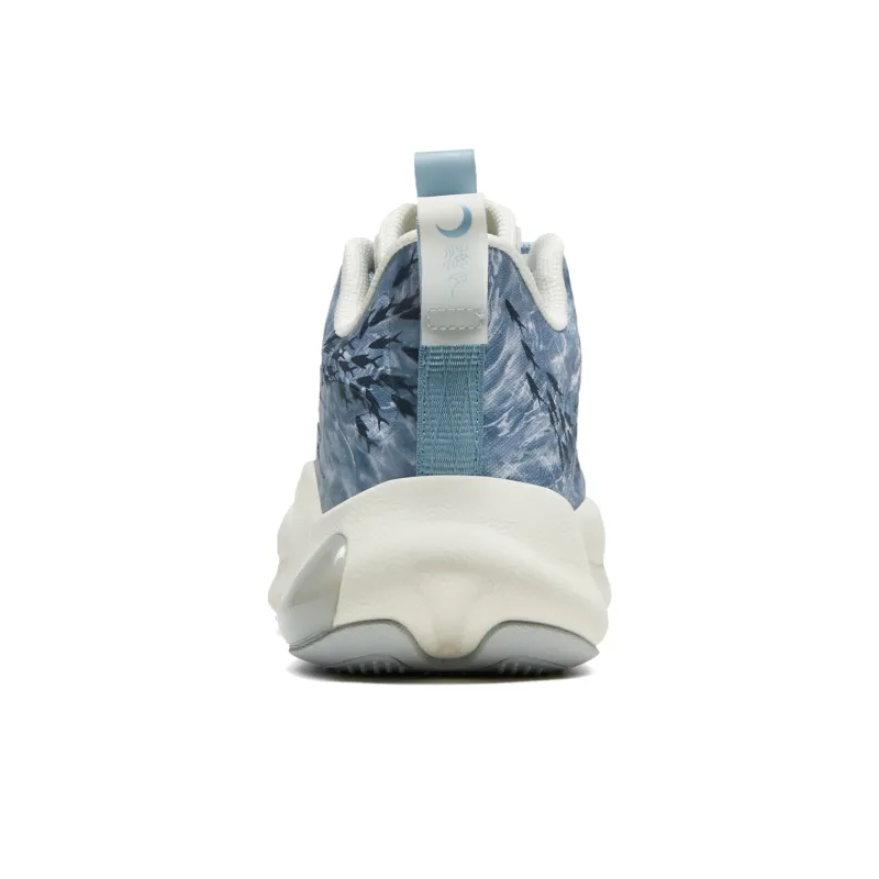 PEAK Low-Top Sports Casual Shoes Women's Iron Gray Blue-4