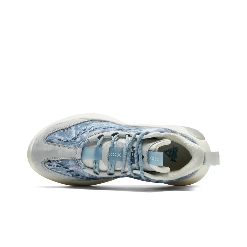 PEAK Low-Top Sports Casual Shoes Women's Iron Gray Blue-3