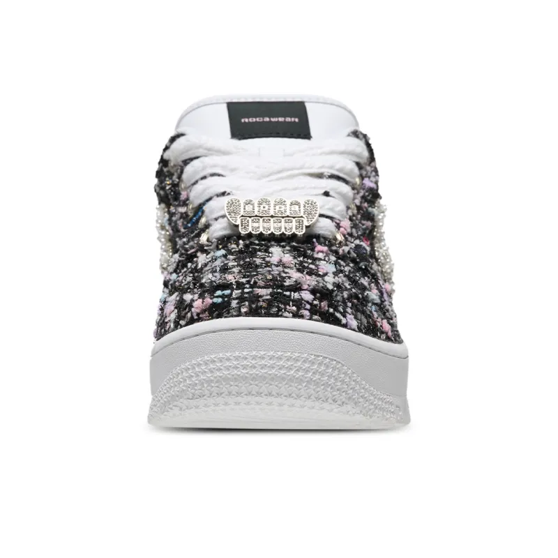ROCAWEAR Skateboard Shoes Unisex Low Top Black-6