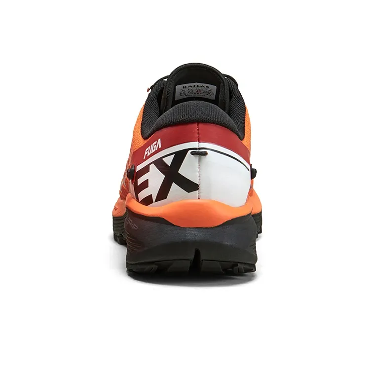 KAILAS FUGA Cushioning Slip Resistant Breathable Rebound Coverage Low Top Running Shoes Men's Fire Orange Red-2