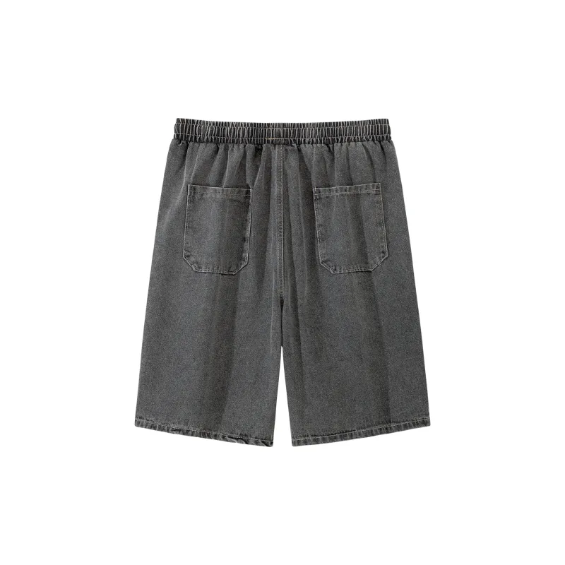 FAIRWHALE Denim Shorts Unisex-15