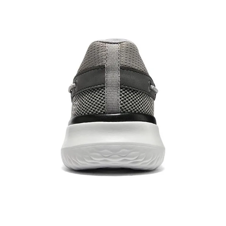 Skechers Del Retto Anti Slip Wear Resistant Low Top Casual Shoes Men's Gray-2