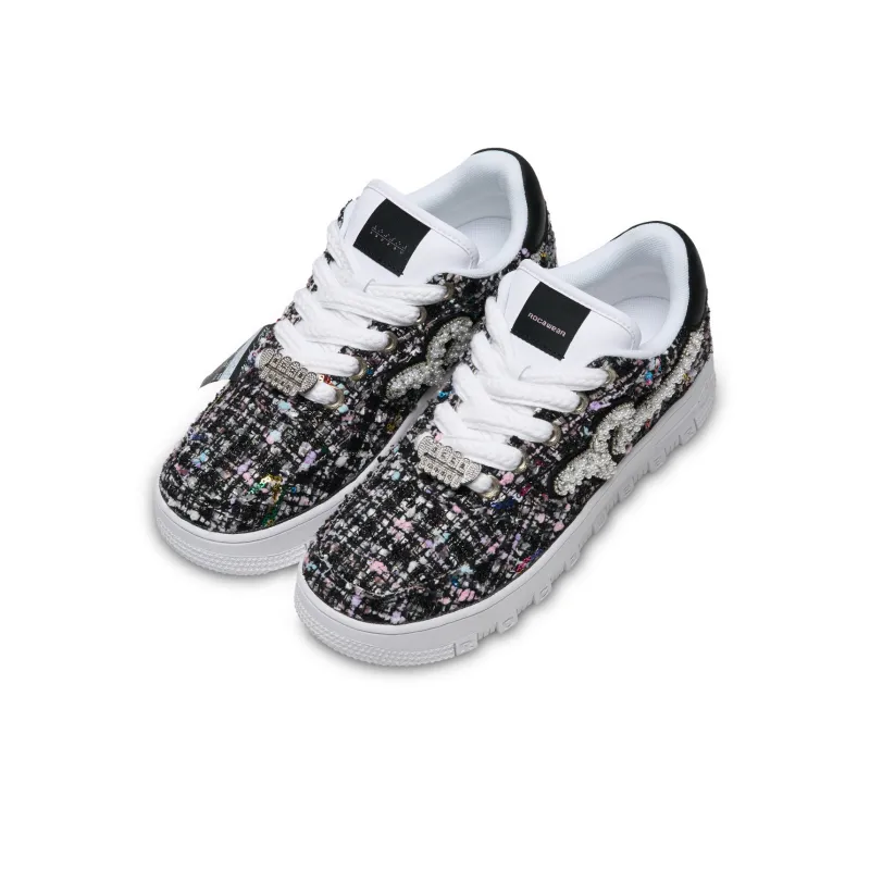 ROCAWEAR Skateboard Shoes Unisex Low Top Black-3