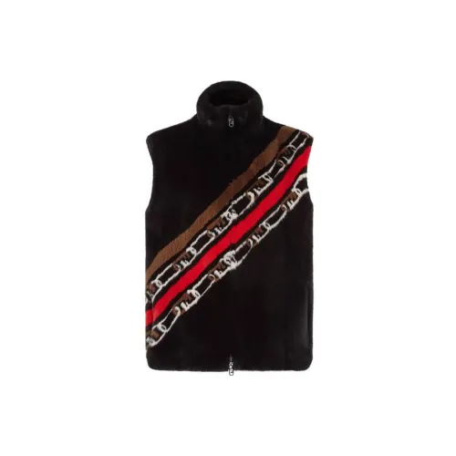 FENDI Vests Men Black