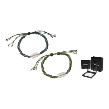 MAGICPOLE 925 Sterling Silver Rope Bracelets Unisex