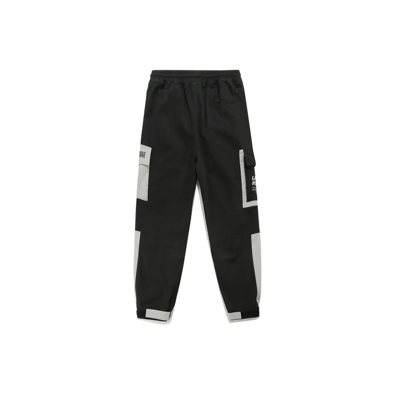 Guuka Knitted Sports Pants Men's Black-1