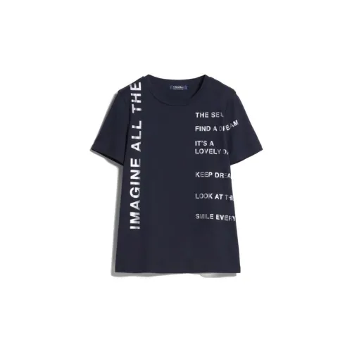 'S MAX MARA T-Shirts Women's Navy Blue