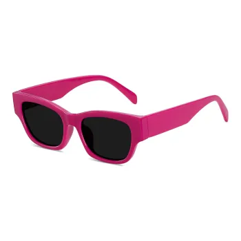 CLARKIA FLOWER Square Sunglasses Unisex