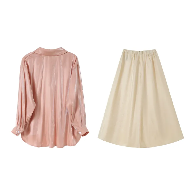 Adeworn Shirt Matching Sets Women's-1