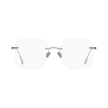 DIOR Eyeglass Frames Unisex Silver