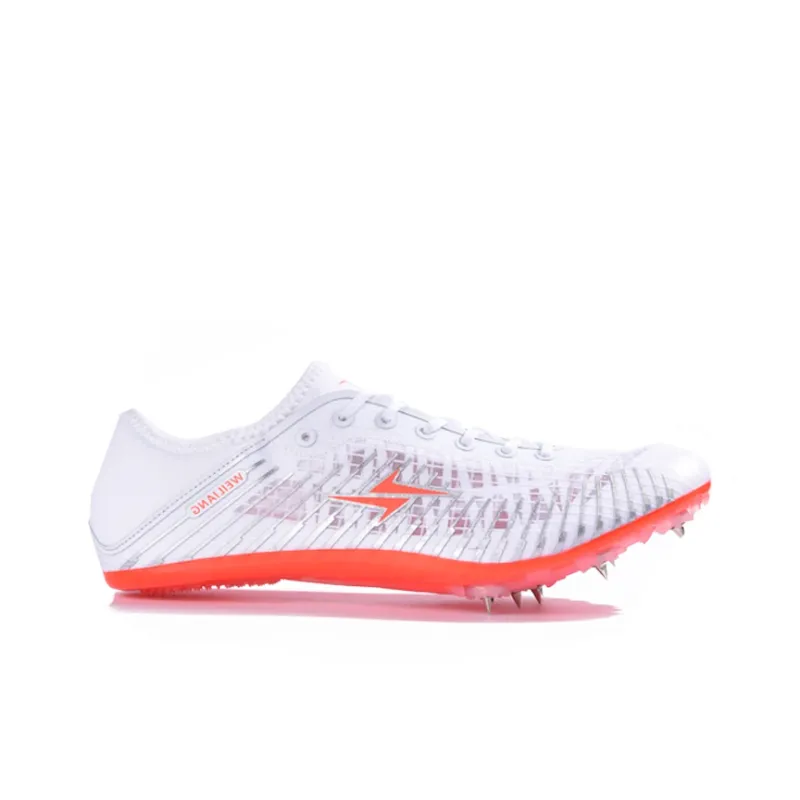 VICTORY LIGHT Breakthrough 199Pro 2.0 Low Top Sprint Running Spikes Unisex White Orange-1