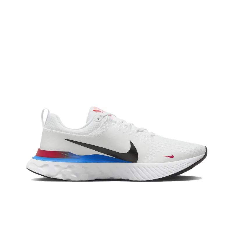 Nike React Infinity Run Flyknit 3 'White Photo Blue Red'-1