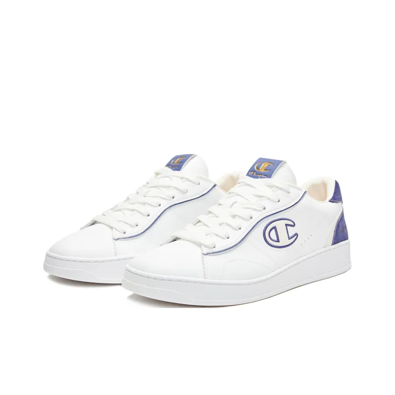 Champion Alpha 1 Low Top Skateboard Shoes Men's Blue-2