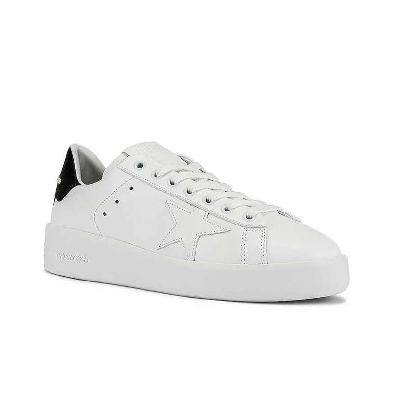Golden Goose Purestar White Black Women's-2
