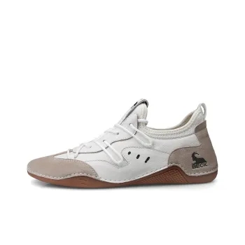 BECK Men's Casual Shoes Men Low Top Ecru/Light Gray/Jasper